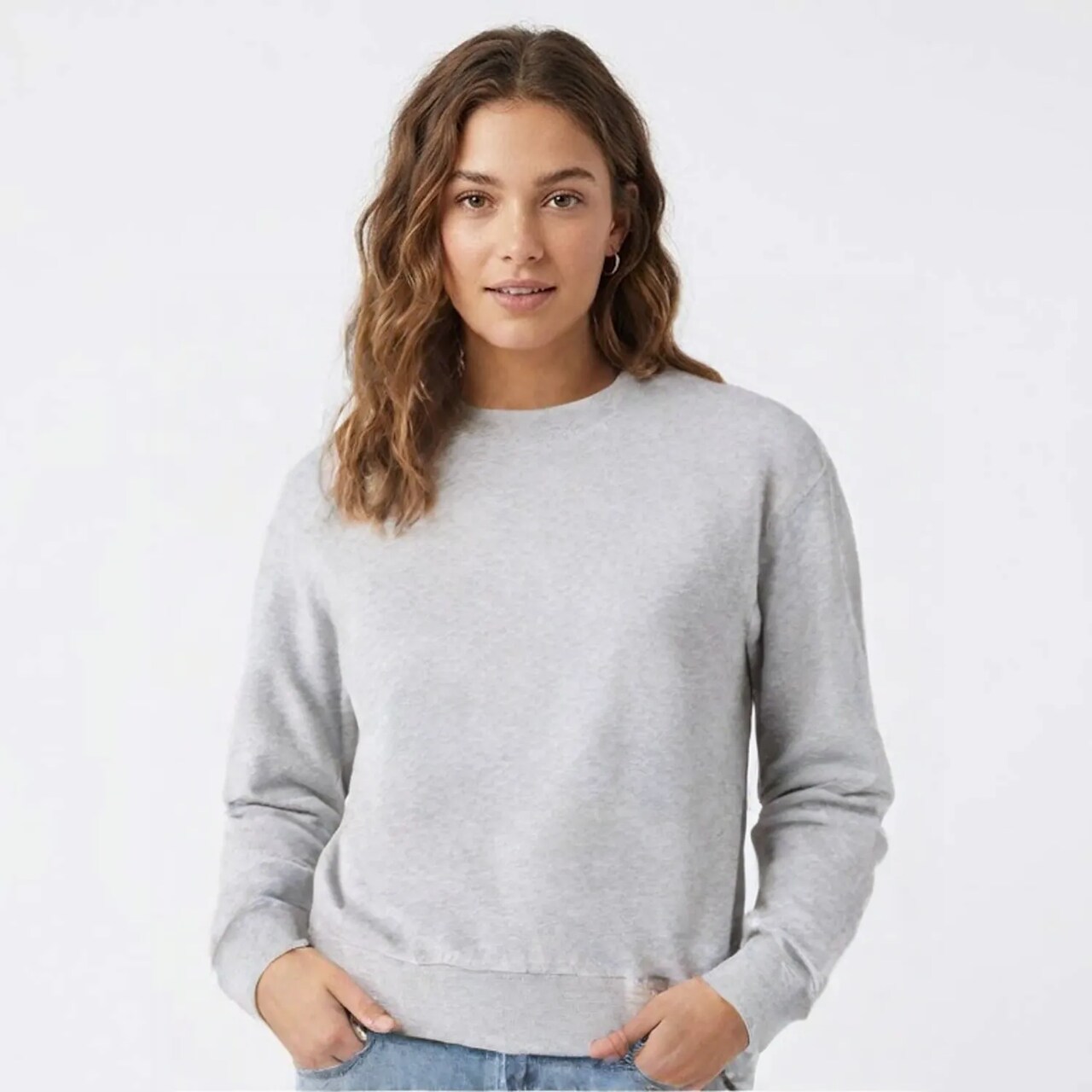 Gildan® Gildan Crewneck Long Sleeve Sweatshirt, Blank Heavy Blend Fleece Pullover
